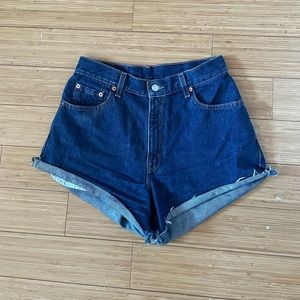 Levi’s denim cut offs-size 27